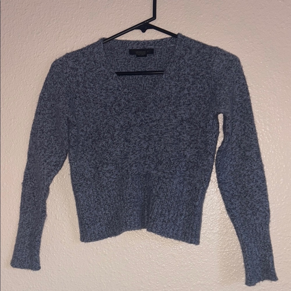 The Limited Charcoal V-Neck Sweater